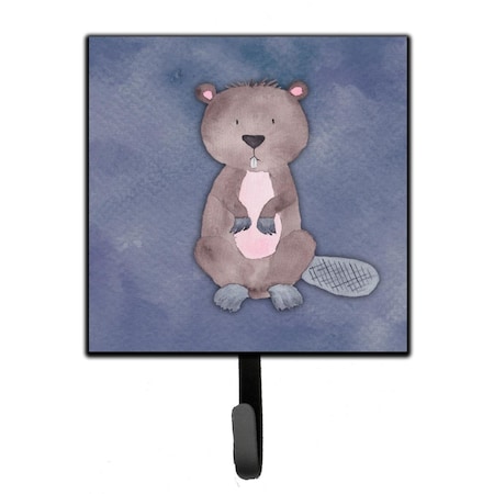Jensendistributionservices Beaver Watercolor Leash or Key Holder MI1715367
